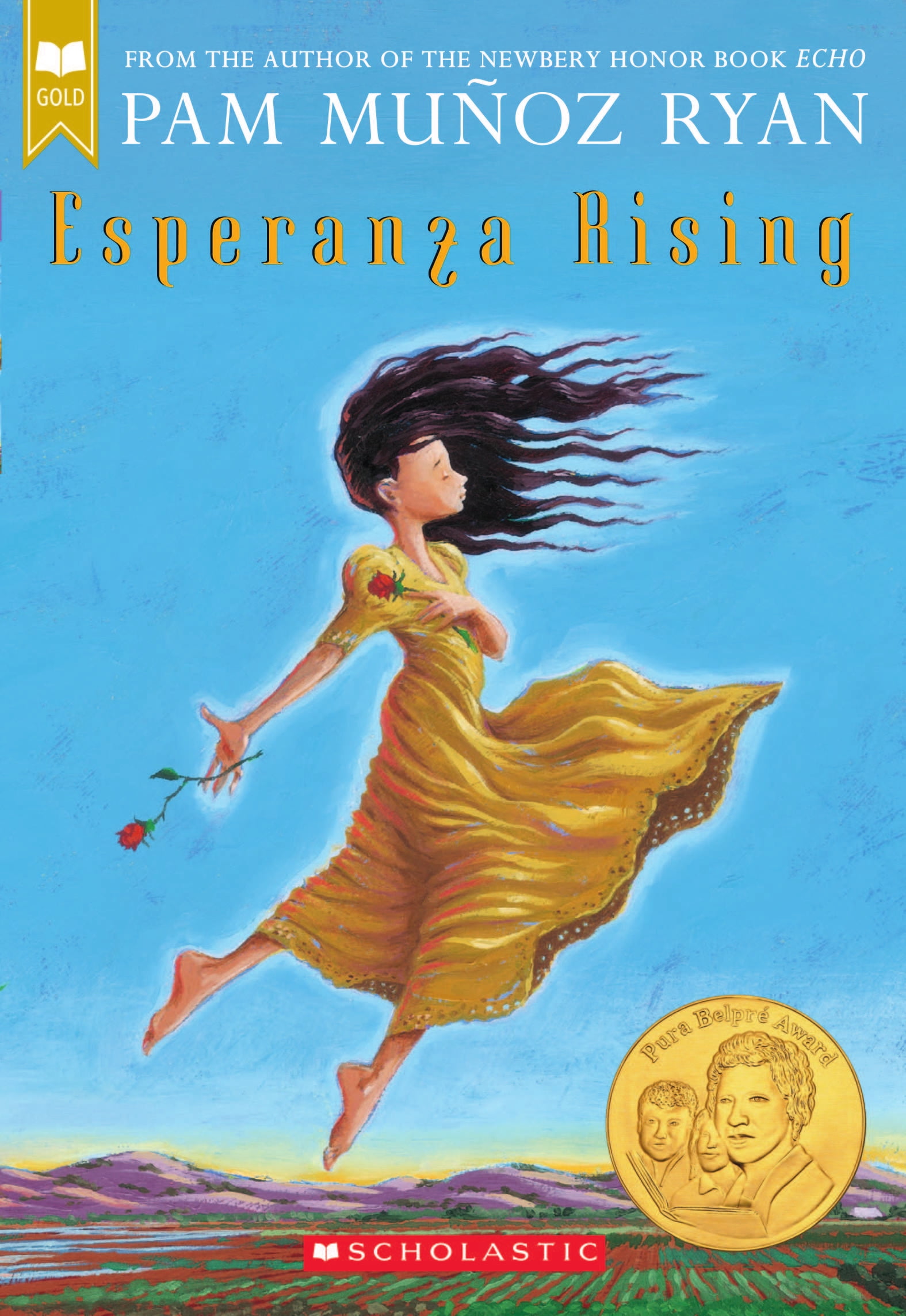 Esperanza Rising by Pam Muñoz Ryan (Paperback) book cover