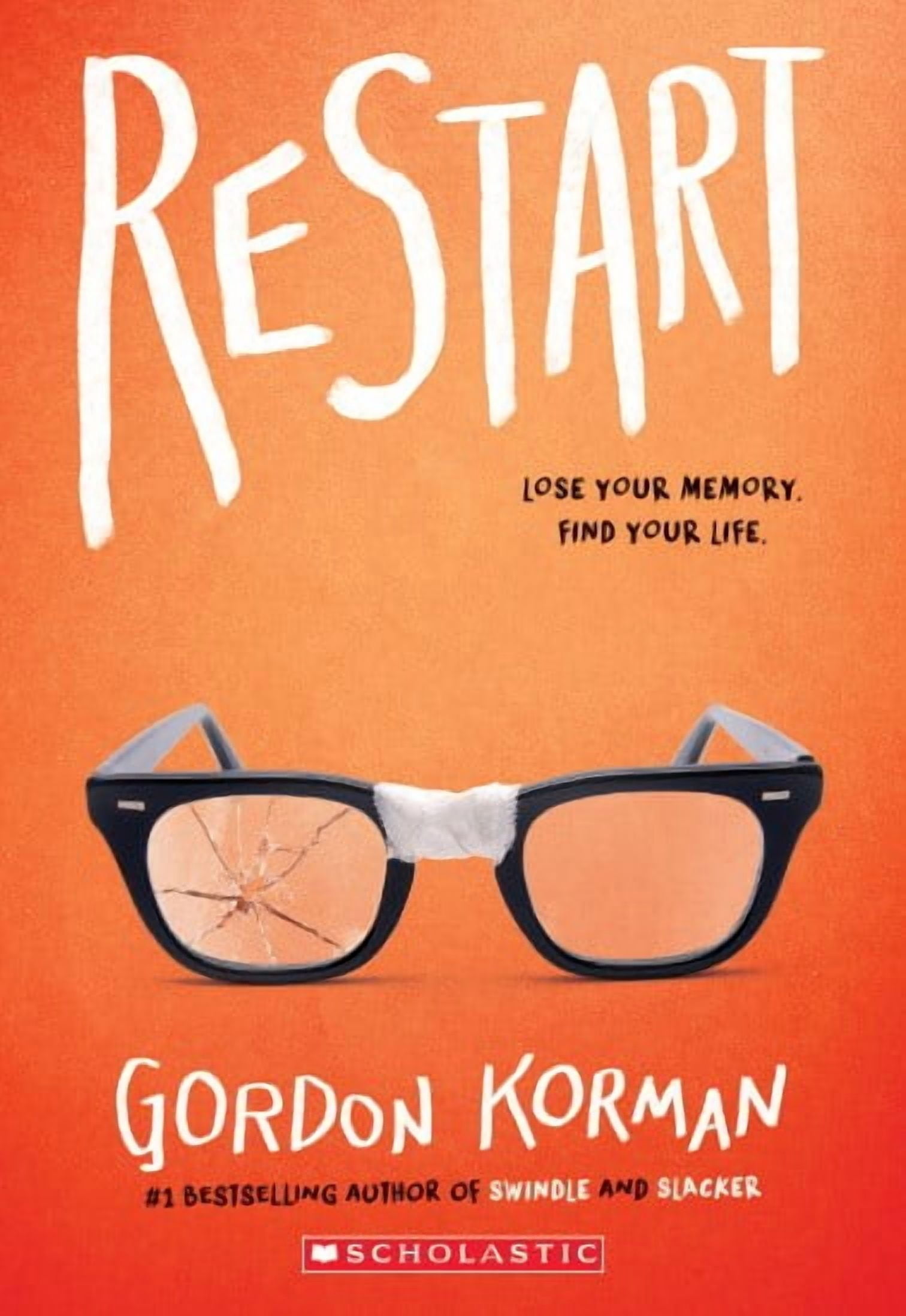 Restart by Gordon Korman (Paperback) book cover
