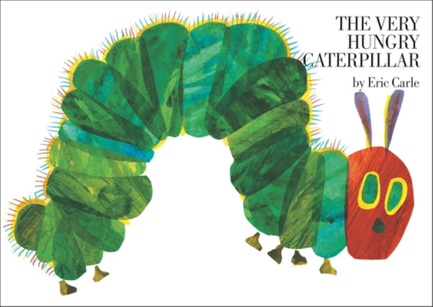 The Very Hungry Caterpillar by Eric Carle (Hardcover) book cover
