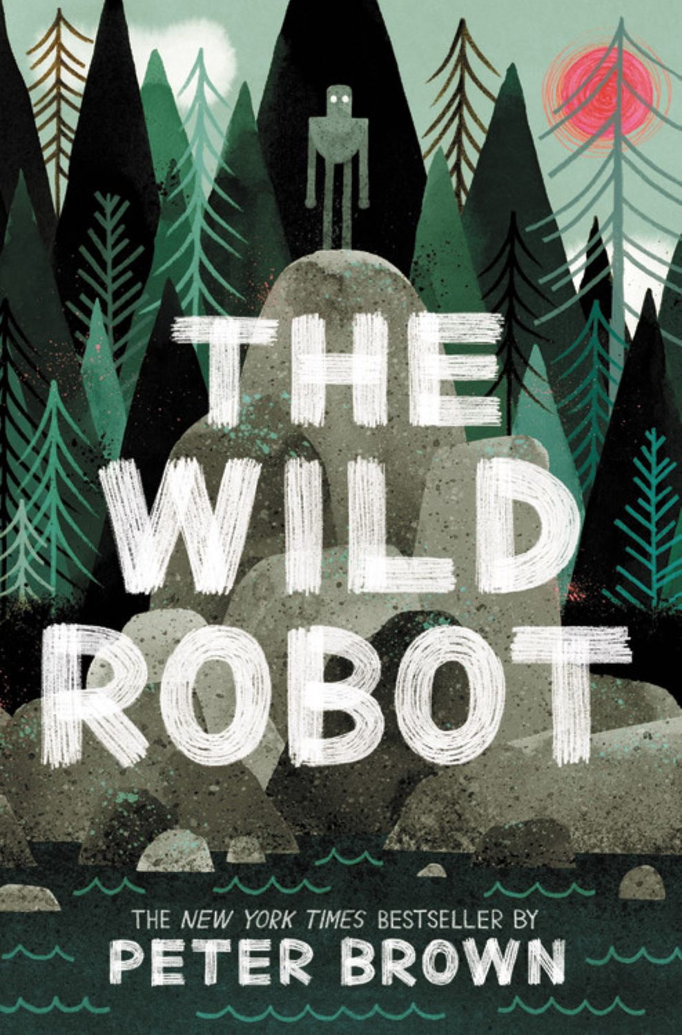 The Wild Robot by Peter Brown (Paperback) book cover