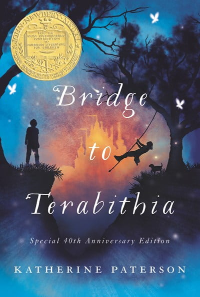 Bridge to Terabithia by Katherine Paterson (Paperback) book cover