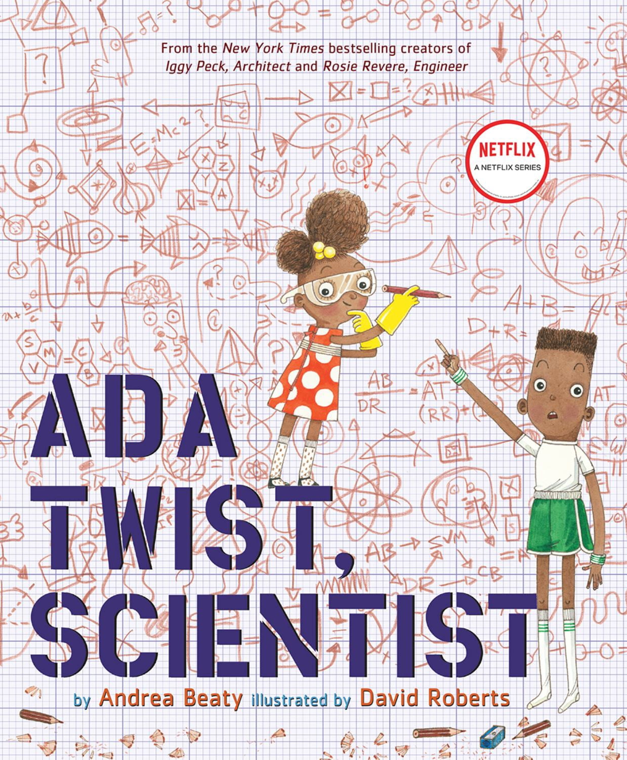 Ada Twist, Scientist by Andrea Beaty (Hardcover) book cover